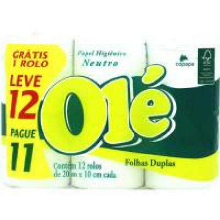 Imagem de PAPEL HIG FOLHA DUPLA OLE C/12