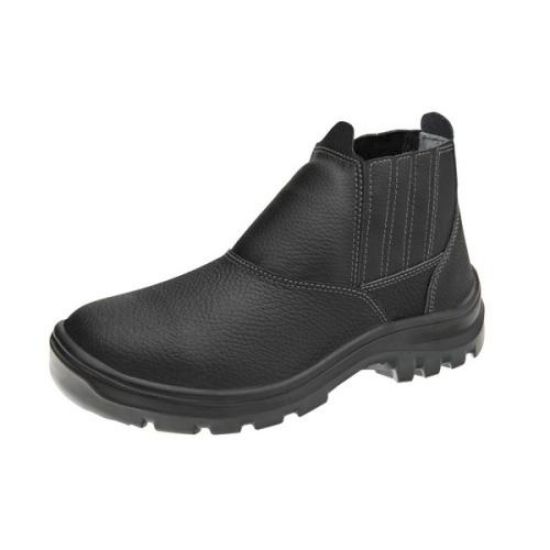 Imagem de BOTINA ELÁSTICO BIDENSIDADE BICO PVC - Nº39 