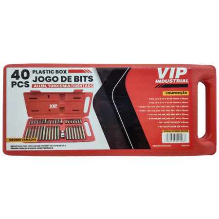 Imagem de JG DE BITS - Enc. 10mm - PLASTIC BOX [40 PÇS]