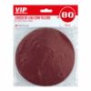 Imagem de DISCO LIXA C/ VELCRO - 5" 125mm GR 80 [C/10]