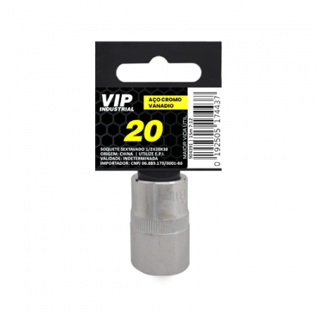 Imagem de SOQ SEXT MANUAL CURTO 20mm - Enc. 1/2" x 38mm
