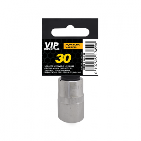 Imagem de SOQ SEXT MANUAL CURTO 30mm - Enc. 1/2" x 42mm