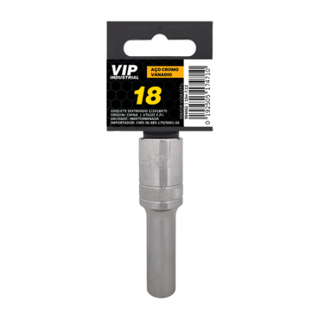 Imagem de SOQ SEXT MANUAL LONGO 18mm - Enc. 1/2" x 75mm