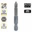Imagem de PONTA PHILLIPS PH3 - Enc. 1/4" x 50mm [C/10]