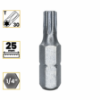 Imagem de BITS TORX T30 - Enc. 1/4" x 25mm [C/10]