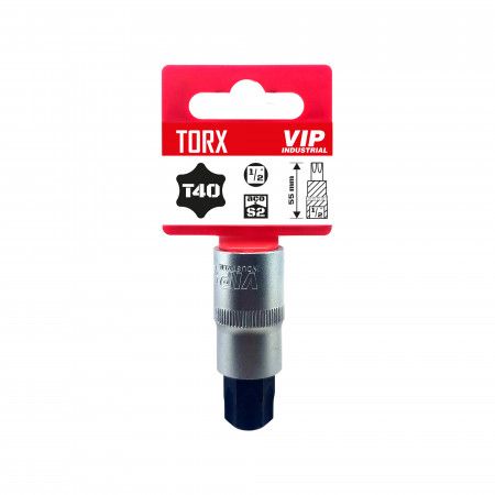 Imagem de SOQ TORX MANUAL CURTO T40 - Enc. 1/2" x 55mm