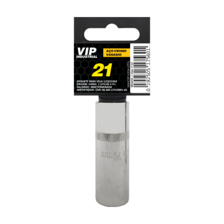 Imagem de SOQ SEXT PARA VELA 21mm - Enc. 1/2" x 62mm