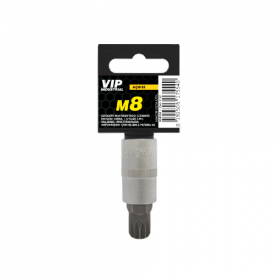 Imagem de SOQ MULTID MANUAL CURTO M8 - Enc. 1/2" x 55mm