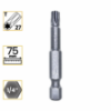 Imagem de PONTA TORX T27 - Enc. 1/4" x 75mm [C/10]