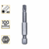 Imagem de PONTA TORX T40 - Enc. 1/4" x 100mm [C/10]