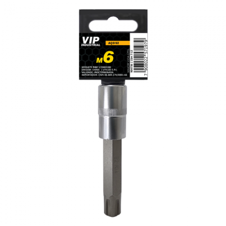Imagem de SOQ RIBE MANUAL LONGO M6 - Enc. 1/2" x 100mm