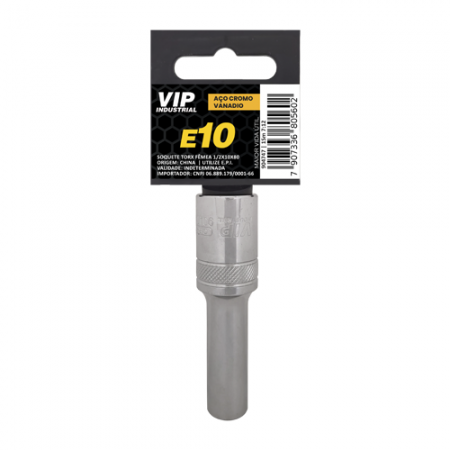 Imagem de SOQ TORX FÊMEA E10 - Enc. 1/2" x 80mm