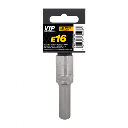 Imagem de SOQ TORX FÊMEA E16 - Enc. 1/2" x 80mm