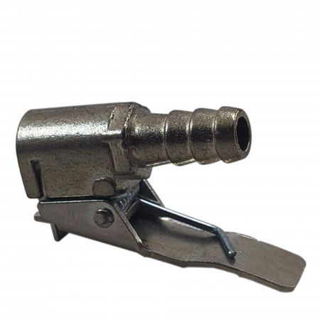 Imagem de BICO PARA ENCHER PNEU C/ PRESILHA - P/ MANG 1/4"