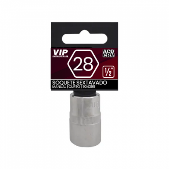 Imagem de SOQ SEXT MANUAL CURTO 28mm - Enc. 1/2" x 42mm