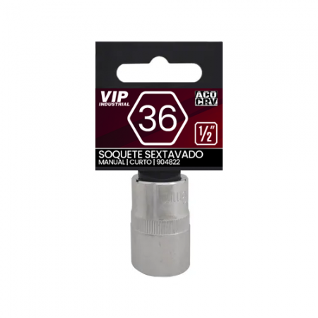 Imagem de SOQ SEXT MANUAL CURTO 36mm - Enc. 1/2" x 42mm