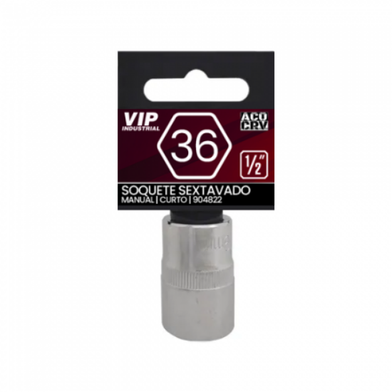 Imagem de SOQ SEXT MANUAL CURTO 36mm - Enc. 1/2" x 42mm