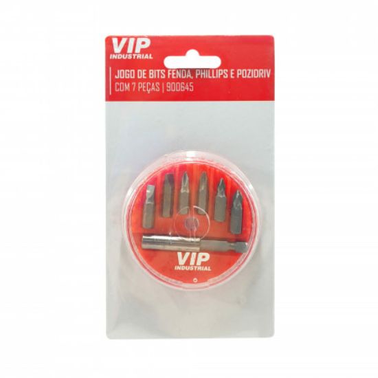 Imagem de JG BITS FENDA PHILLIPS POZIDRIV 7 PCS
