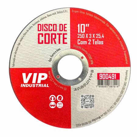 Imagem de DISCO DE CORTE 10" X 3,0MM