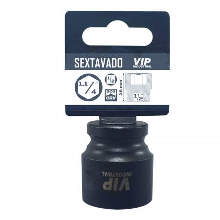 Imagem de SOQ SEXT IMPACTO CURTO - ENC. 1/2" X 1-1/4" - 38mm