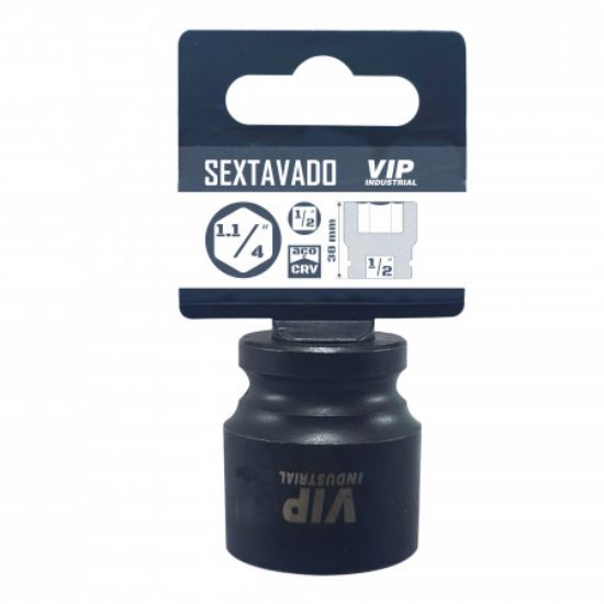 Imagem de SOQ SEXT IMPACTO CURTO - ENC. 1/2" X 1-1/4" - 38mm