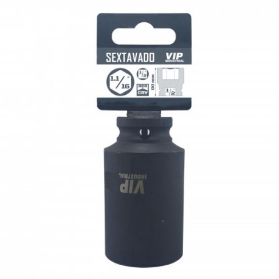 Imagem de SOQ SEXT IMPACTO CURTO - ENC. 1/2" X 1-1/16"" - 80mm