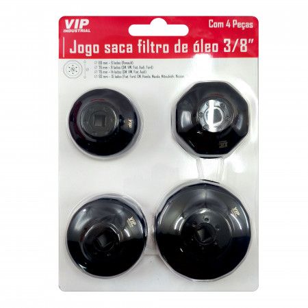 Imagem de JG SACA FILTRO DE OLEO - ENC 3/8" - 4 PCS