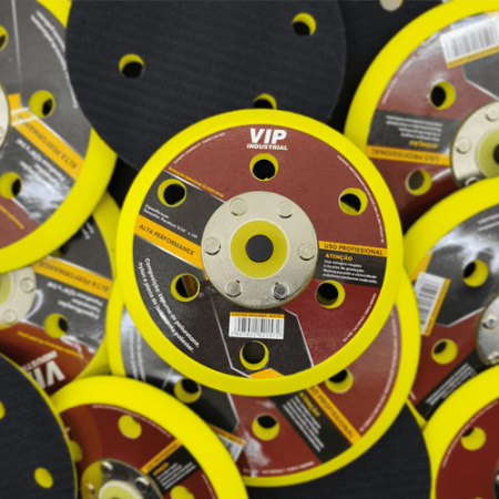 Imagem de SUPORTE PARA DISCO DE LIXA C/ FURO - 5" (125mm)