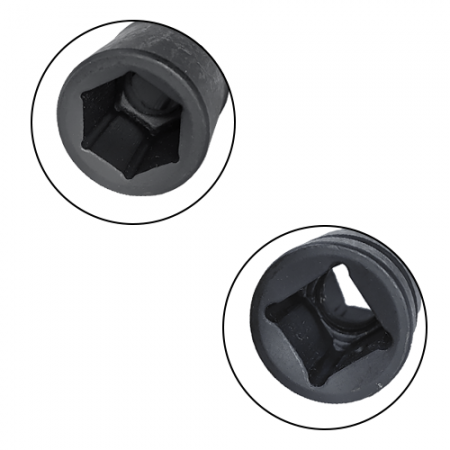Imagem de SOQ SEXT IMPACTO CURTO 12mm - Enc. 1/2" x 38mm
