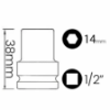 Imagem de SOQ SEXT MANUAL CURTO 14mm - Enc. 1/2" x 38mm