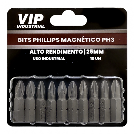 Imagem de BITS PHILLIPS PH3 - Enc. 1/4" x 25mm [C/10]
