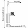 Imagem de PONTA PHILLIPS PREMIUM PH0 - Enc. 1/4" x 50mm