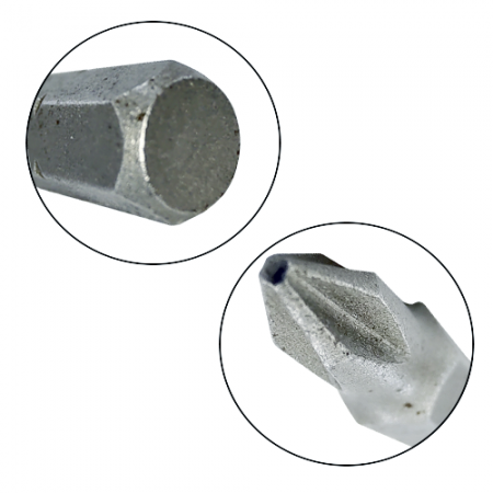 Imagem de PONTA PHILLIPS PH3 - Enc. 1/4" x 75mm [C/10]