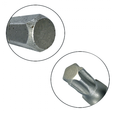 Imagem de BITS TORX CURTO PREMIUM T40 - Enc. 5/16" x 32mm [C/10]