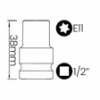 Imagem de SOQ TORX FÊMEA MANUAL CURTO E11 - Enc. 1/2" x 38mm