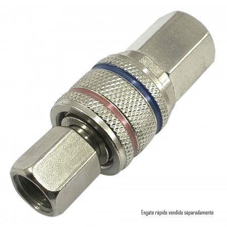 Imagem de ADAPTADOR P/ ENGATE RÁPIDO - ROSCA FÊMEA 1/4" NPT