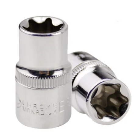 Imagem de SOQ TORX FÊMEA MANUAL CURTO E8 - Enc. 1/2" x 38mm