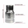 Imagem de ADAPTADOR Enc. 1/2" PARA BITS DE 10mm