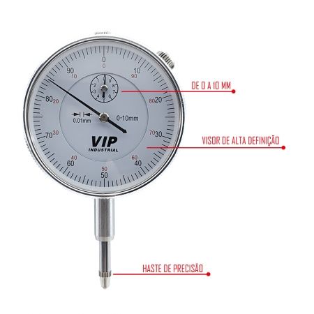 Imagem de RELÓGIO COMPARADOR 0 a 10mm