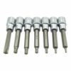 Imagem de JG SOQS TORX LONGO T20 a T55 - Enc. 1/2" [7 PÇS]