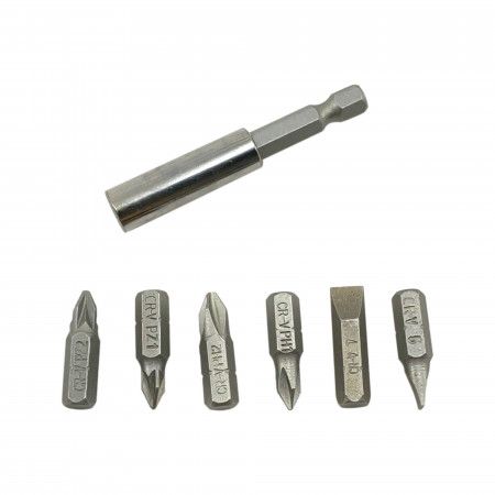 Imagem de JG BITS FENDA PHILLIPS POZIDRIV 7 PCS