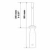 Imagem de CHAVE FENDA TOCO 1/8" X 1-1/2"