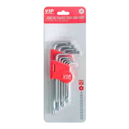 Imagem de JG CHAVE TORX T9 a T50 [10 PÇS]