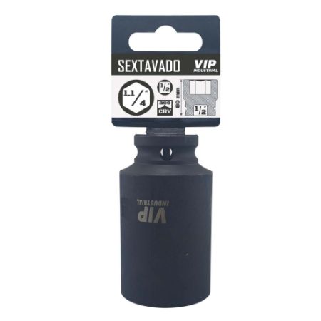 Imagem de SOQ SEXT IMPACTO CURTO - ENC. 1/2" X 1-1/4" - 80mm