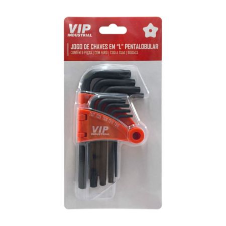Imagem de JG CHAVE TORX L 5 LADOS T10-T50