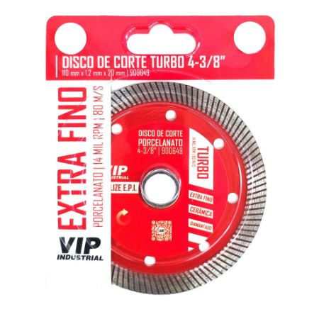 Imagem de DISCO CORTE DIAM TURBO 4-3/8" X 1,2MM