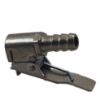 Imagem de BICO PARA ENCHER PNEU C/ PRESILHA - P/ MANG 1/4"