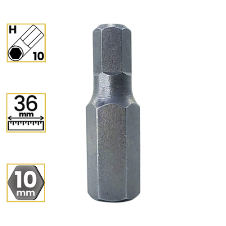 Imagem de BITS ALLEN CURTO PREMIUM 10mm - Enc. 10mm x 36mm