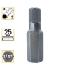 Imagem de BITS ALLEN 2mm - Enc. 1/4" x 25mm [C/10]