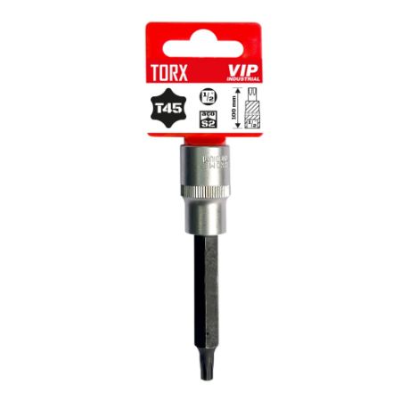 Imagem de SOQ TORX MANUAL LONGO T45 - Enc. 1/2" x 100mm